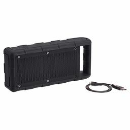 AmazonBasics - Altoparlante bluetooth impermeabile (IPX5), portatile, per esterni, nero, 15 W