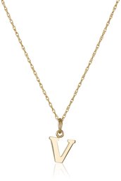 14k Yellow Gold-Filled Letter 