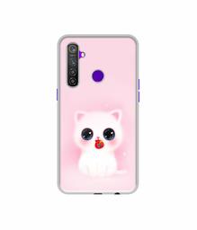 Amazon Brand - Solimo Designer Kitty UV Printed Soft Back Case Mobile Cover for Realme 5 Pro