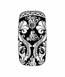 Amazon Brand - Solimo Designer Round White Rangoli 3D Printed Hard Back Case Mobile Cover for Nokia 3310