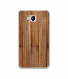 Amazon Brand - Solimo Designer Wooden Art UV Printed Soft Back Case Mobile Cover for Lyf Wind 2