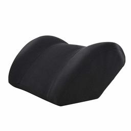 AmazonBasics Memory Foam Neck Support Pillow - Black, Paneled