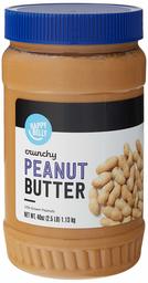 Amazon Brand - Happy Belly Crunchy Peanut Butter, 40 Ounces