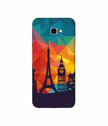 Amazon Brand - Solimo Designer Colored Paris 3D Printed Hard Back Case Mobile Cover for Samsung Galaxy J4 Plus