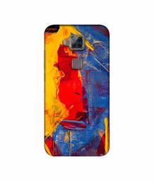 Amazon Brand - Solimo Designer Yellow and Dark Blue Canvas 3D Printed Hard Back Case Mobile Cover for Huawei G8