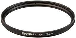 Amazonベーシック カメラ用レンズフィルター UV保護 72mm CF26-N-72