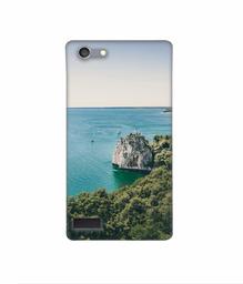 Amazon Brand - Solimo Designer Sea View 3D Printed Hard Back Case Mobile Cover for Oppo Neo 7