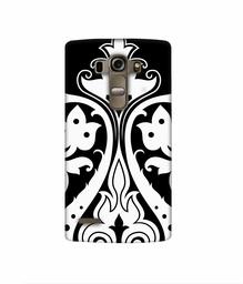 Amazon Brand - Solimo Designer S Shape Rangoli 3D Printed Hard Back Case Mobile Cover for LG G4 Stylus