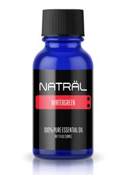 NATRÄL Wintergreen, 100% Pure and Natural Essential Oil, Large 1 Ounce Bottle