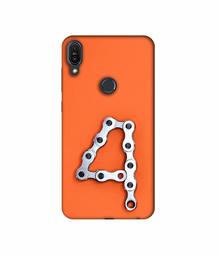 Amazon Brand - Solimo Designer Number Four 3D Printed Hard Back Case Mobile Cover for Asus Zenfone Max Pro M1 ZB601KL