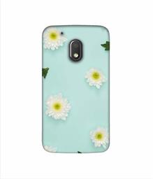 Amazon Brand - Solimo Designer Flower Texture 3D Printed Hard Back Case Mobile Cover for Motorola Moto G4 Play