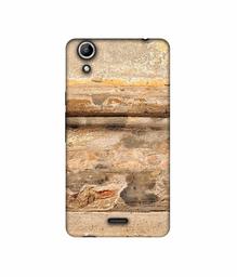 Amazon Brand - Solimo Designer Rushed Marble 3D Printed Hard Back Case Mobile Cover for Micromax Canvas Selfie 2 Q340