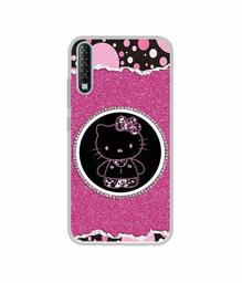 Amazon Brand - Solimo Designer Kitty with Glitter UV Printed Soft Back Case Mobile Cover for Tecno Phantom 9