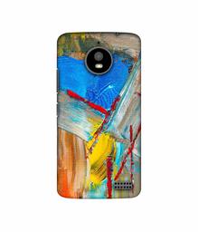 Amazon Brand - Solimo Designer Randam Multicolor Mash 3D Printed Hard Back Case Mobile Cover for Motorola Moto E4