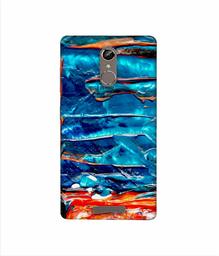 Amazon Brand - Solimo Designer Blue Oil Color 3D Printed Hard Back Case Mobile Cover for Gionee S6s