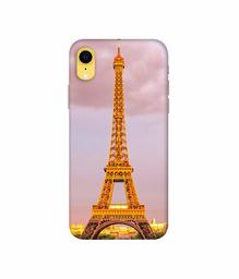 Amazon Brand - Solimo Designer Eiffel Tower Paris 3D Printed Hard Back Case Mobile Cover for Apple iPhone xr