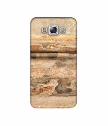 Amazon Brand - Solimo Designer Rushed Marble 3D Printed Hard Back Case Mobile Cover for Samsung Galaxy E7