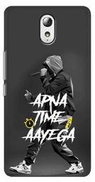 Amazon Brand - Solimo Designer Apna Time Ayega Design 3D Printed Hard Back Case Mobile Cover for Lenovo Vibe P1M