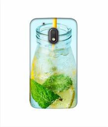 Amazon Brand - Solimo Designer Lemon Juice 3D Printed Hard Back Case Mobile Cover for Motorola Moto G4 Play