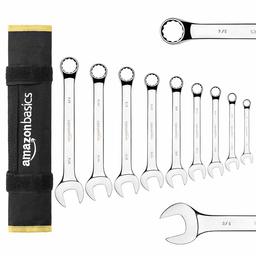 AmazonBasics Combination Wrench Set - 9-Piece