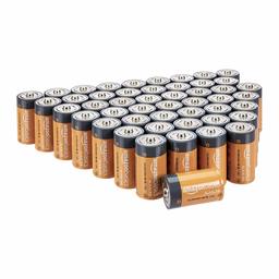 AmazonBasics D Cell Everyday Alkaline Batteries (48-Pack)