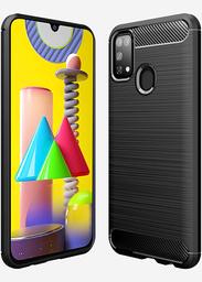 Amazon Brand - Solimo Mobile Cover (Soft & Flexible Back case) for Samsung Galaxy M31 (Black)