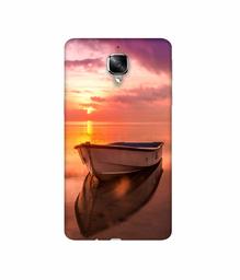 Amazon Brand - Solimo Designer Boat 3D Printed Hard Back Case Mobile Cover for OnePlus 3 / OnePlus 3T