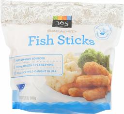 365 Everyday Value, Wild-Caught Breaded Fish Sticks (Frozen), 32 oz