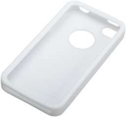 AmazonBasics Silicone Case for iPhone 4 (White)