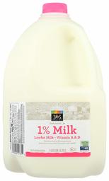 365 Whole Foods Market, Grade A Lowfat Milk, 128 Fl Oz (Packaging May Vary)