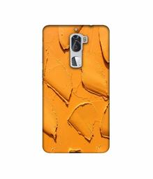 Amazon Brand - Solimo Designer Yellow Texture Wall 3D Printed Hard Back Case Mobile Cover for Coolpad Cool1 Dual