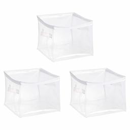 AmazonBasic Clear Zippered Organizers, 3-Pack