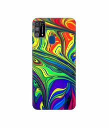 Amazon Brand - Solimo Designer Mash Painting 3D Printed Hard Back Case Mobile Cover for Samsung Galaxy M31