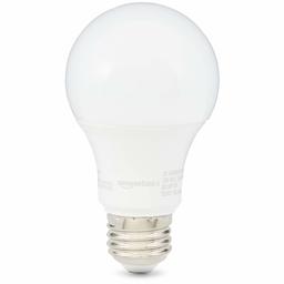 AmazonBasics - foco LED A19 (no regulable, 10.000 horas de vida útil), 40 vatios, Paquete 6, Daylight