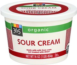 365 Everyday Value, Organic Sour Cream, 16 oz