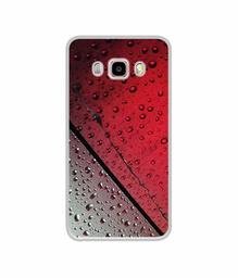 Amazon Brand - Solimo Designer Water Drop On Glass UV Printed Soft Back Case Mobile Cover for Samsung Galaxy J5 (2016)