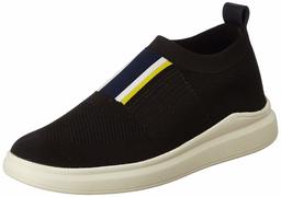 Amazon Brand - House & Shields Men's Black Textile Sneakers-6 UK (40 EU) (7 US) (AZ-HS-017)