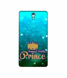 Amazon Brand - Solimo Designer Mummy & Daddy's Prince 3D Printed Hard Back Case Mobile Cover for Sony Xperia C5 Ultra Dual