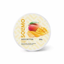 Amazon Brand - Solimo Body Butter - Mango - 200 gms