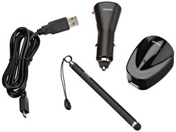 AmazonBasics Accessory Bundle Compatible with Most Samsung, HTC, and Other Android Cell Phones - Includes Wall Charger, Car Charger, Micro USB Charging Cable and Stylus