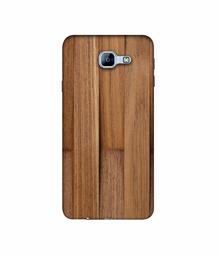 Amazon Brand - Solimo Designer Wooden Art 3D Printed Hard Back Case Mobile Cover for Samsung Galaxy A8 (2016)