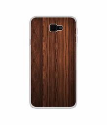 Amazon Brand - Solimo Designer Wooden Texture UV Printed Soft Back Case Mobile Cover for Samsung Galaxy J7 Prime