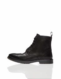 find. Amazon Brand Men's Leather Cleated Brogue Biker Boots