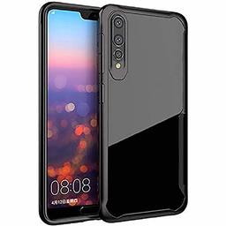 Amazon Brand - Solimo Hybrid Shockproof Mobile Case Cover for Samsung Galaxy A50 (Black)