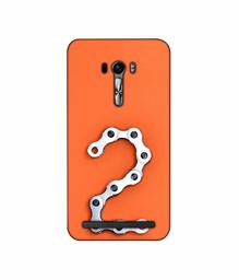 Amazon Brand - Solimo Designer Two Number 3D Printed Hard Back Case Mobile Cover for Asus Zenfone Selfie ZD551KL