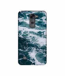 Amazon Brand - Solimo Designer Sea Waves 3D Printed Hard Back Case Mobile Cover for LG Stylus 2