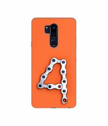 Amazon Brand - Solimo Designer Number Four 3D Printed Hard Back Case Mobile Cover for LG G7 ThinQ