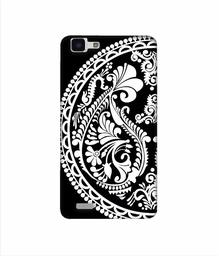 Amazon Brand - Solimo Designer Half Circle Rangoli 3D Printed Hard Back Case Mobile Cover for Vivo Y27L