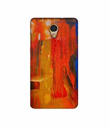 Amazon Brand - Solimo Designer Orange Canvas 3D Printed Hard Back Case Mobile Cover for Lenovo P2