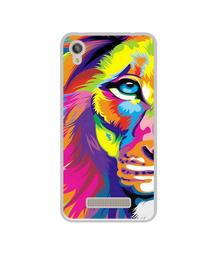 Amazon Brand - Solimo Designer Funny Cat Pattern Print UV Printed Soft Back Case Mobile Cover for Lava Z50